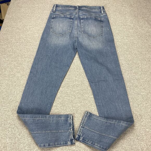 LOFT The Skinny Jeans Women Sz 24/00 Light Wash Mid Rise Jeans NWT - Picture 14 of 16